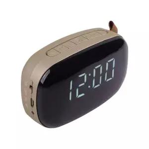 블루투스 599AJK17 스피커 알람시계 MP3플레이어 / Bronze