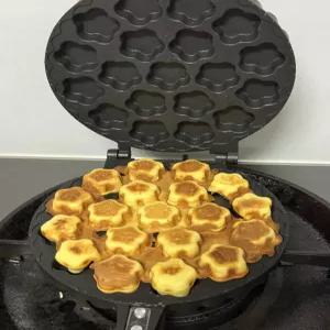 국화빵기계 노점상 제조기 달걀빵 간식 길거리 업소용 땅콩빵 연매화 몰드