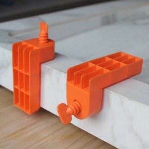 평탄클립 벽면 타일 타일용품 단차 타 프트 흡착컵 자동 높이 코너앵글 커넥터 기초 직각