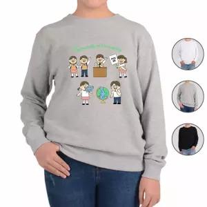 맨투맨 우정과 즐거운 학교생활9번 그림 다양한색상 전사이즈 [AGT7451]