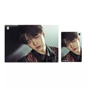 BTS 슈가 엽서 렌티큘러 3D 입체 포토카드 VER.3 (WINGS) 방탄소년단 포카 SUGA
