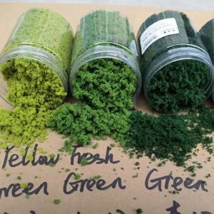 30g 3-5mm 모델 나무 가루 미니어처 건축 스케일 디오라마 정원 만들기 재료 지상 스폰지 소재