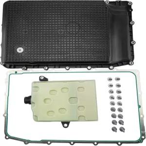 필터 및 금속 개스킷이 장착된 10R80 변속기 오일 팬 포드 머스탱 익스페디션 익스플로러 F150 레인저