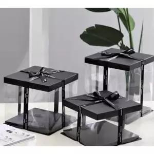 투명 케이크 상자 5호 케익상자 케이스 6호 50개 투명