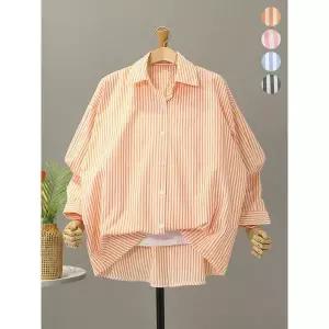 [모노시크]겐프니 비비드 스트라이프 셔츠 MNBS658_P419336460