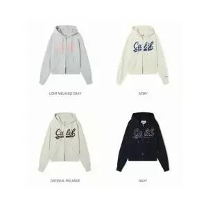 [하프클럽/후아유]후아유 여성 패치 크롭 후드집업 / Patch Crop Hood Zip-up(Brushed