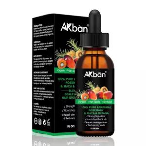로즈마리 마카 아르간 호호바와 함께 모발 성장을 위한 바타나 오일 모발 두께와 영양 두피 개선 드로퍼가