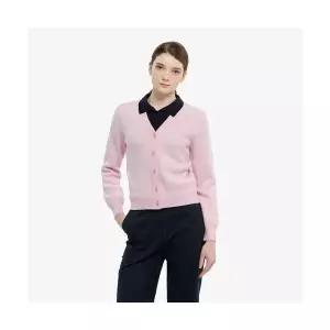 라코스테 LACOSTE 여성 베이직 브이넥 가디건 AF209E 55N ADY 55NADY 163613