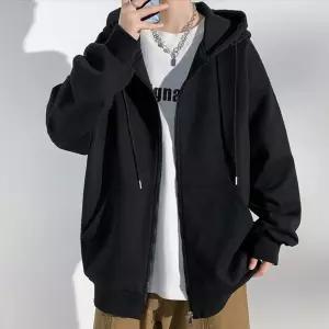 남여 공용 넉넉한핏 후드 포켓포인트 캐주얼 후드집업 EFD7+2eIb
