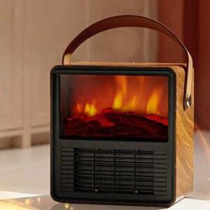 사무실 전기 히터 충전식 데스크탑 사운드 에어컨 소형