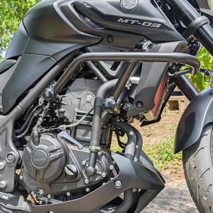 오토바이 15 16 17 MT 25용 야마하 호환 가드 MT03 프로텍터 스틸 엔진 프레임 03 MT25 블랙 2015 2017 크래시 25 커버