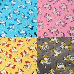 비닐 증착 롤포장지 어린이집 선물포장 -유니콘 (대)