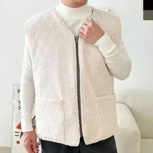 TTA 2016 남자빅사이즈퀄팅양털양면조끼 패딩 양털 양면 조끼