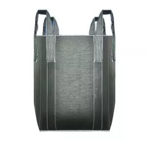 마대 톤백 블랙 재활용 폐기물 포장 대형자루 쓰레기통 낙엽 모래 산업용