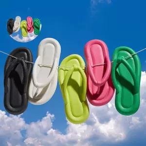 슬리퍼 여름 푹신젤리쪼리 쿠션 데일리 컬러 여성신발