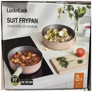락앤락 LOCK&LOCK 프라이팬 2개 24CM & 26CM, 인덕션포함 모든 열원사용가능, 사용이 편리한 핸들디자인