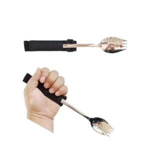 보조 숟가락 요양병원 병원 용 식사 스펀지 방지 파킨슨 손떨림 젓가락 포크 수저