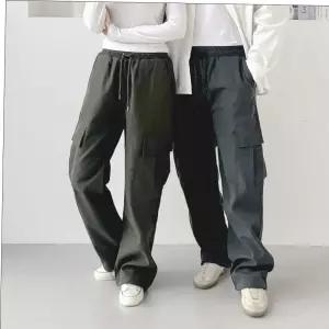 기모 남녀 기모안감 카고바지 스트링 조거팬츠 밴딩 겨울바지 5색
