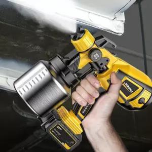 탄성 무늬 코트건 스프레이건 충전식 페인트 아파트 도장공 다중 무선 공압