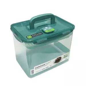 락앤락 김치통 밀폐용기 냉장고 숨쉬는 누름 김치 반찬통 6L 그린 1P