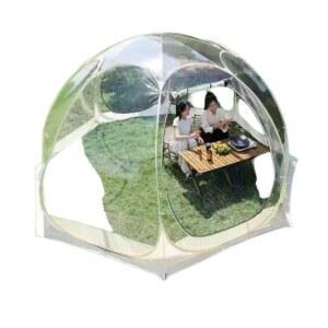 야외 자동텐트 비치텐트 방충망 그늘막 5-10인용 여행 캠핑 쉘터