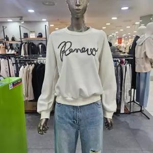 시슬리/애플아울렛/아르켓 자수 맨투맨 티셔츠 SATS14511