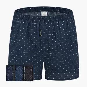 국산  폴밋 순면 남성 빅사이즈 트렁크 팬티 세트 3매입 남자 사각 속옷 아빠 컬러 110 120 PMT811-5B