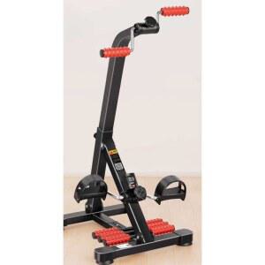 재활실내 자전거 운동 장애인 장갑 발커버 디럭스 다리 전동모델 의자 화이트/그린