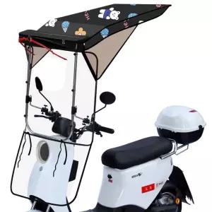 오토바이 캐노피 지붕 바이크 차양막 전기자전거 덮개