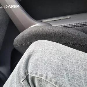 스티치 센터 콘솔 사이드 레그쿠션 자동차