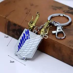  진격의 거인 굿즈 자유의 날개 키링 세트 조사병단