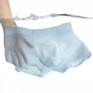 쿨원단 고급 드로즈 말림없는 1+1 남자트렁크 남자아이스팬티 크사밴