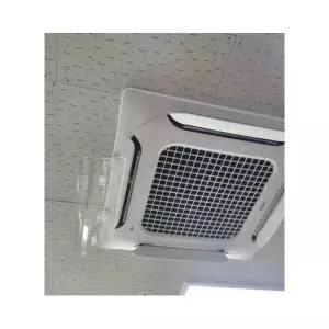 윈드플렉스 천장형 시스템 에어컨 히터 바람막이 무타공 투명 타입