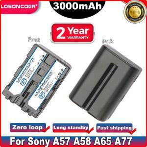 NP-FM500H NP 3000mAh 카메라 배터리 소니 A57 A99 A550 L50