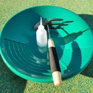 사금 채취 도구 풀세트 3종 세트 사금장비 패닝접시 쌍호미 금채취스포이드