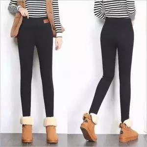 [셀러에이드]여성 기모 안감 보온 레깅스 슬림핏 융털 쫄바지 겨울용 속바지