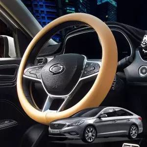 LF쏘나타 바이미 원톤라인 핸들커버 원형 가죽 핸들커버