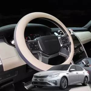 K5 바이미 투톤라인 핸들커버 원형 가죽 핸들커버