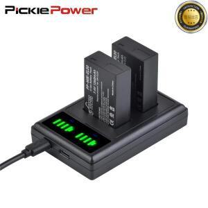 니콘 쿨픽스 P1100 P950 A 1 J1 J2용 피클 파워 EN-EL20 배터리 충전기