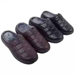 푹신한 거실화 사무실 남성 털슬리퍼 블로퍼 편한 실내화