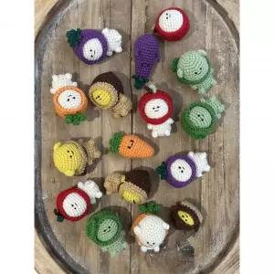 KNITTING SSEM DIY 코바늘 컬러팜 모찌베어 5종 뜨개질 패키지 코바늘 키링 애착인형