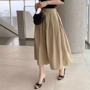 [미나그램] 클레시 버클 벨트 주름풀스커트