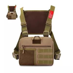 체스트백 MZ 밀리터리 가슴백 보조 학생 전술백