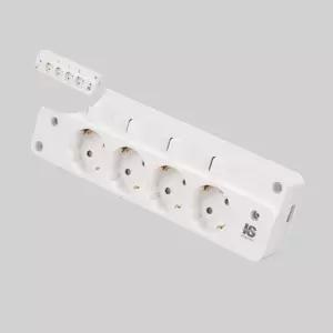 노출콘센트 개별 일신 4구 스위치형 텝 전기연결선