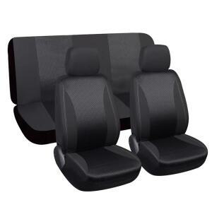 오토킹 폴리에스터 원단 범용 호환 카시트 커버 카바 체크무늬 인조 가죽 디자인 자동차 차량용 호환 SUV