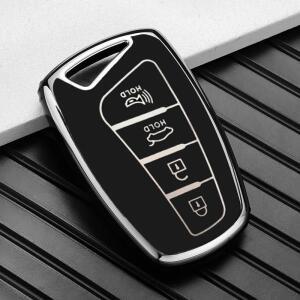 현대 그랜저 HG 세단 제네시스 호환 제품 G80 산타페 3DM 그랜드 2018 IX45 EQUUS Azera   TPU 원격 키 케