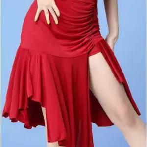 벨리 댄스 랩스커트 여성 댄스복 사교 하의 라틴 줌바 살사 스커트