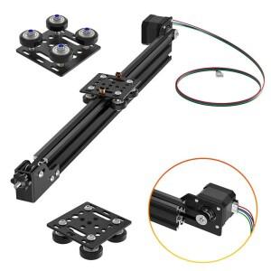 소형 3D 프린터 카메라 슬라이드 유럽 표준 Y 축 2040 V 슬롯 알루미늄 프로파일 타이밍 벨트 모터 포함