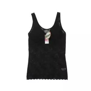 더모아상회 플라워망사 인견 브라런닝 - 블랙 여성속옷