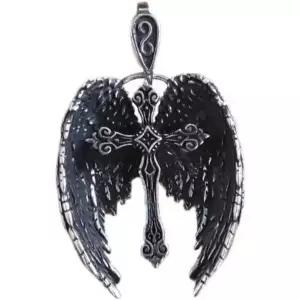 11410119 남자 목걸이 가벼운 심플 캐주얼 세도나의 마법 엔젤 윙 고딕풍 실버톤 펜던트 성기사 천사의 날